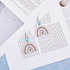 Eco-Friendly Transparent Acrylic Beads TACR-DC0001-04A-4