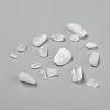 Natural White Moonstone Chip Beads G-L453-10A-1