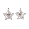 Non-Tarnish 304 Stainless Steel Pendants LS-STAS-K242-12P-1