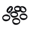 Dyed & Heated Natural Agate Finger Rings for Women RJEW-Z075-02J-1