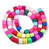 Handmade Polymer Clay Beads Strands CLAY-T020-09-2