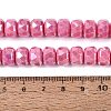 Anti-Tarnish Electroplate Glass Beads Strands GLAA-T025-10mm-11G-2