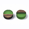 Resin & Wood Cabochons RESI-S358-70-H55-2