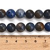 Natural Dumortierite Beads Strands G-F826-A01-10mm-4