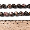 Natural Rhodonite Beads Strands G-Z119-A19-03-6
