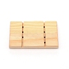Bamboo Soap Dish DJEW-WH0037-41-2