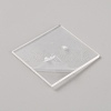 Acrylic Single Earring Display Card EDIS-WH0031-26B-01-2