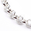 Women's 304 Stainless Steel Rolo Chain Bracelets BJEW-JB05996-01-2