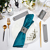 Rectangle PU Leather Napkin Buckle AJEW-WH0129-94B-6