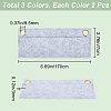 6Pcs 3 Colors Wool Felt Purse Organizer Insert FIND-CN0001-08-2
