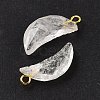 Natural Quartz Crystal Pendants G-L614-D05-G01-2