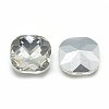 Pointed Back Glass Rhinestone Cabochons RGLA-T032-10x10mm-01-2