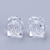Transparent Acrylic Beads X-TACR-Q259-6mm-V01-2