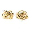 Brass Micro Pave Cubic Zirconia Pendants KK-F862-04G-2