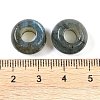 Natural Labradorite European Beads G-G740-14x8mm-37-3