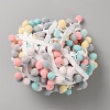 Macaron Color Polyester Pom Pom Ball Decorative Ribbons LS-OCOR-WH0090-61A-2