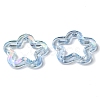 Transparent Acrylic Pendants MACR-Q160-04B-2