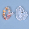 Letter DIY Silicone Molds X-DIY-I034-08Q-3