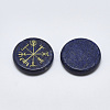 Natural Lapis Lazuli Cabochons G-T122-39C-2