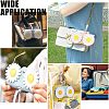 3Pcs Portable PU Imitation Leather Glasses Bag AJEW-NB0003-35-7