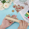 2Pcs Glass Rinestone Clothing Accessories DIY-FG0006-61A-3