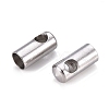 Tarnish Resistant 201 Stainless Steel Cord Ends STAS-F250-10P-N-2