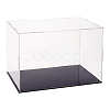 Transparent Plastic Minifigure Display Cases ODIS-WH0029-72C-1