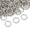 Tarnish Resistant 304 Stainless Steel Open Jump Rings STAS-R065-41-3