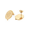 Ion Plating(IP) 304 Stainless Steel Stud Earring Findings STAS-N097-237LG-2