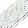 Dyed Synthetic Imperial Jasper Beads Strands G-P575-B09-4x1mm-04-2