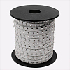 Silver Aluminum Studded Faux Suede Cord LW-D004-03-S-1