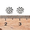 925 Sterling Silver Bead Caps STER-A041-06AS-2