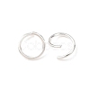 Brass Open Jump Rings KK-G604-08S-18-2