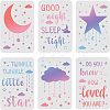 PET Plastic Drawing Painting Stencils Templates Sets DIY-WH0172-450-1