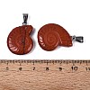 Natural Red Jasper Pendants G-Q601-45F-3