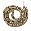 Electroplate Non-magnetic Synthetic Hematite Beads Strands G-T114-55G-2
