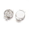 Brass Box Clasps KK-L053-04P-2