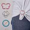 9Pcs 9 Style Alloy Rhinestone Buckles DIY-SZ0008-58-6