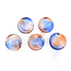 Transparent Handmade Blown Glass Globe Beads GLAA-T012-33A-02-1