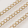 Ion Plating(IP) Handmade 304 Stainless Steel Curb Chains STAS-P200-11G-1