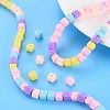 Handmade Polymer Clay Beads Strands CLAY-T020-09F-6
