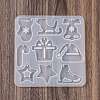Christmas Pendants DIY Silicone Mold DIY-K073-19E-2