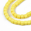 Handmade Polymer Clay Beads Strands X-CLAY-N008-061-07-3