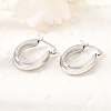 201 Stainless Steel Hoop Earrings for Women SA-CBA4A0D-08P-2