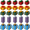 30Pcs 5 Styles Christmas Opaque Resin Cabochons CRES-SC0003-23-1