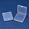 Transparent Plastic Bead Containers CON-BC0004-61-5