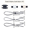 3 Style Imitation Leather Bag Drawstring DIY-WR0001-95A-2