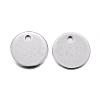 Non-Tarnish 201 Stainless Steel Charms STAS-F255-043P-10mm-2