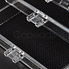3 Compartments Plastic Jewelry Storage Boxes OBOX-O002-05-4