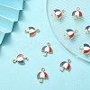 Alloy Enamel Pendants ENAM-YW0002-23-6